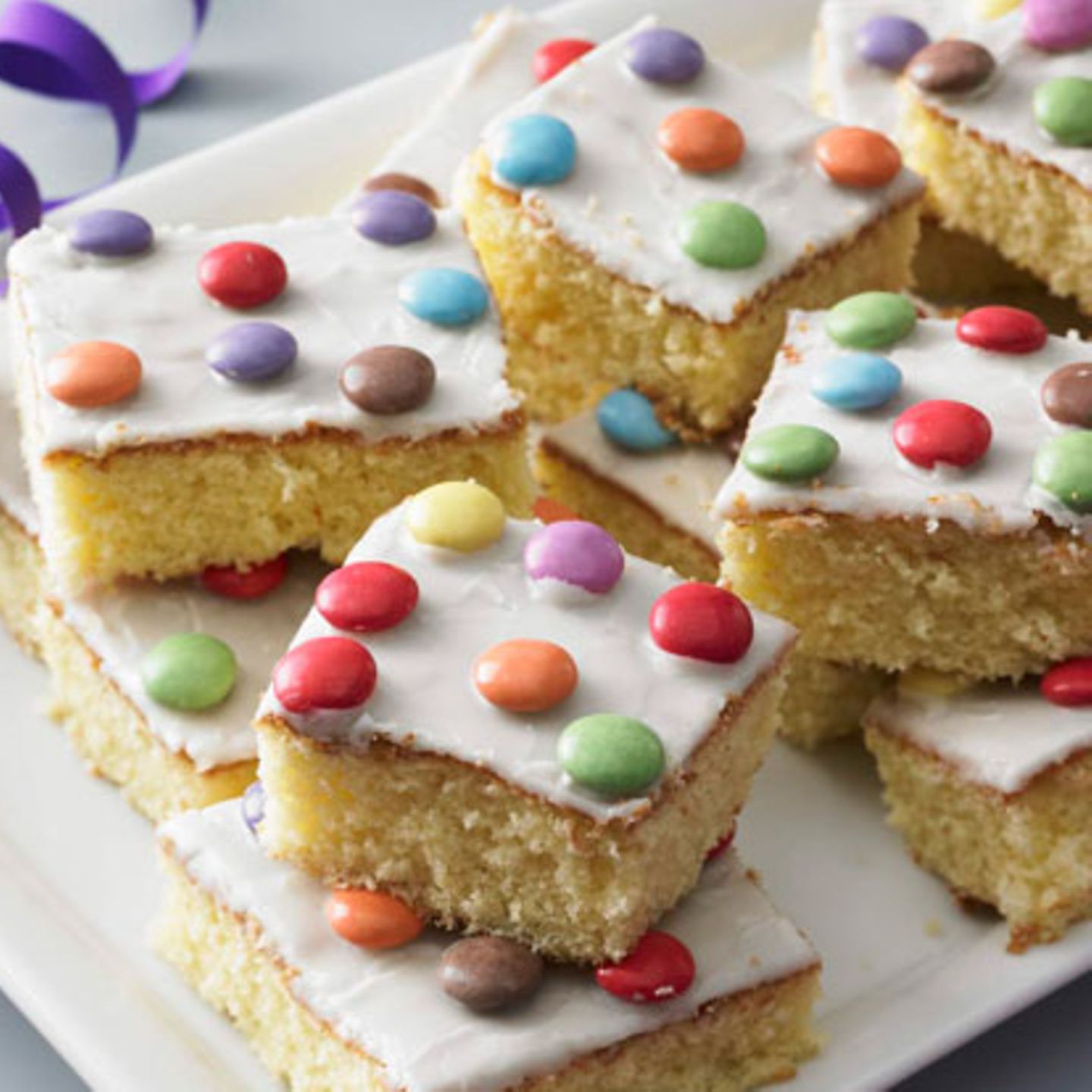 Limo-Kuchen mit Schokolinsen