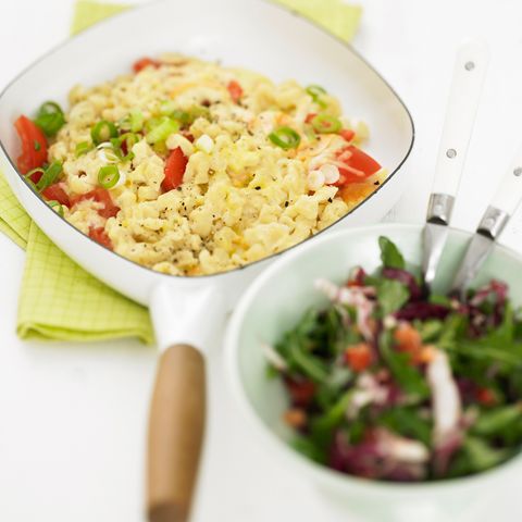 Erstaunlich Käsespätzle Mit Salat Ebenbild