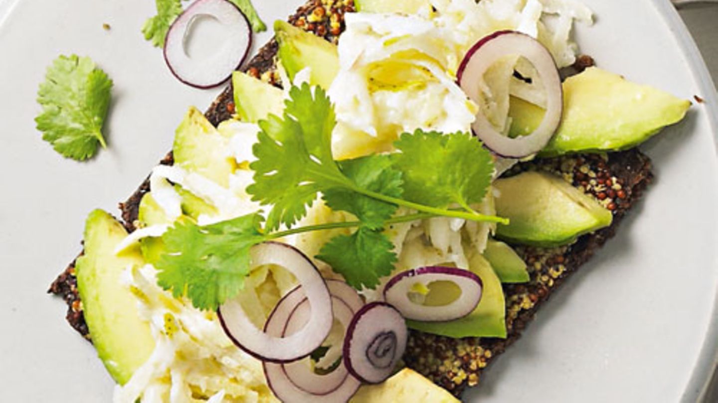 Avocado-Birnen-Pumpernickel | BRIGITTE.de