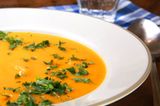 Kürbissuppe mit Sahne