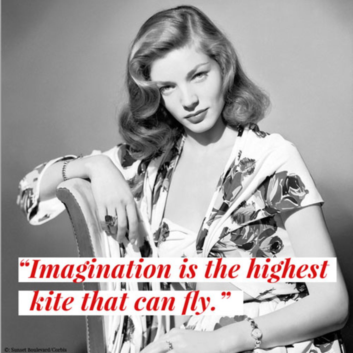 Imagination is the highest kite that can fly.