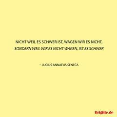Download Nicht weil es schwer ist wagen wir es nicht sondern weil wir es nicht wagen ist es schwer For Free