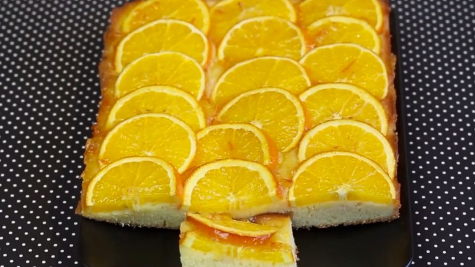 Aromatischer Orangenkuchen
