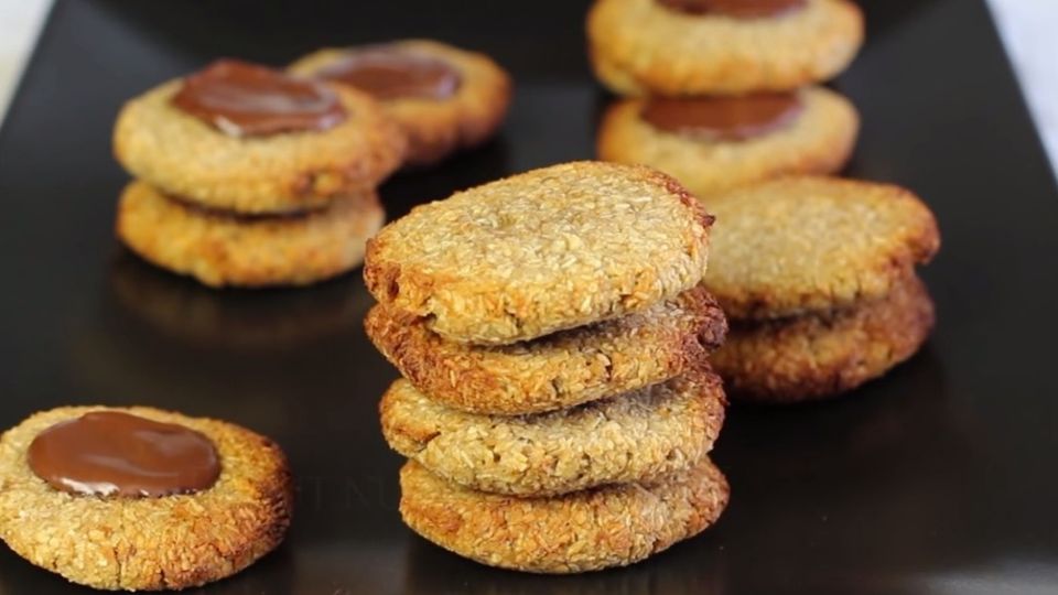 Glutenfreie Cookies mit nur zwei Zutaten