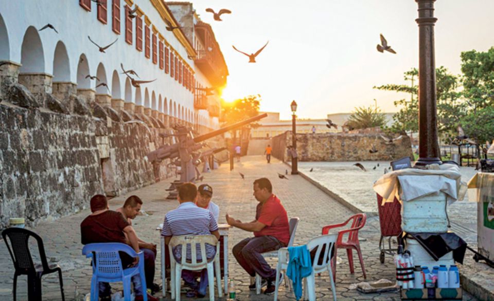 Früh aufstehen lohnt sich - bevor die Hitze an der Karibikküste einsetzt, ist es in Cartagena am schönsten