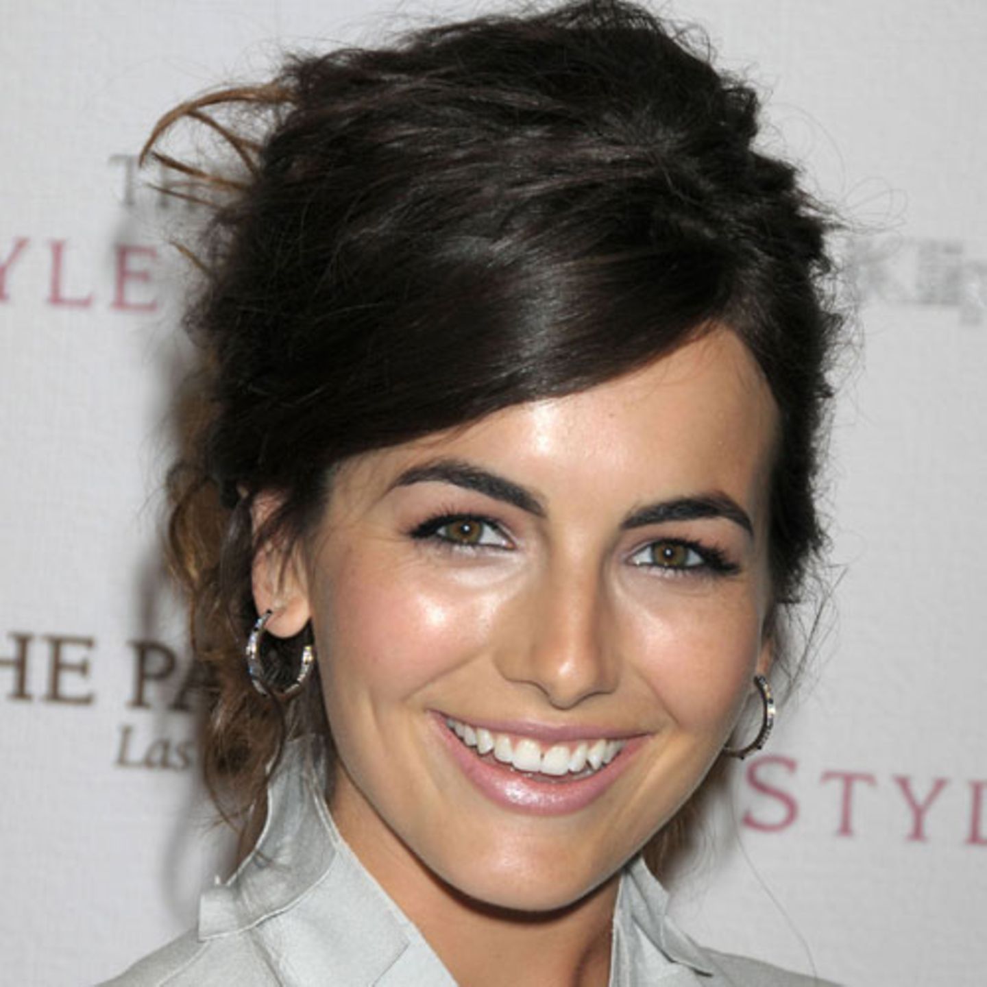 Messy Updo: Camille Belle