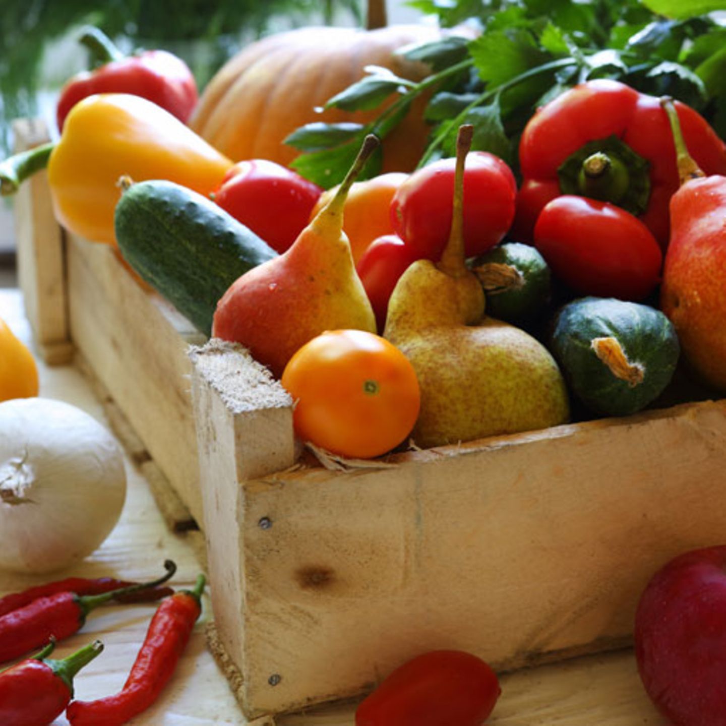 3. Obst und Gemüse sind gesund