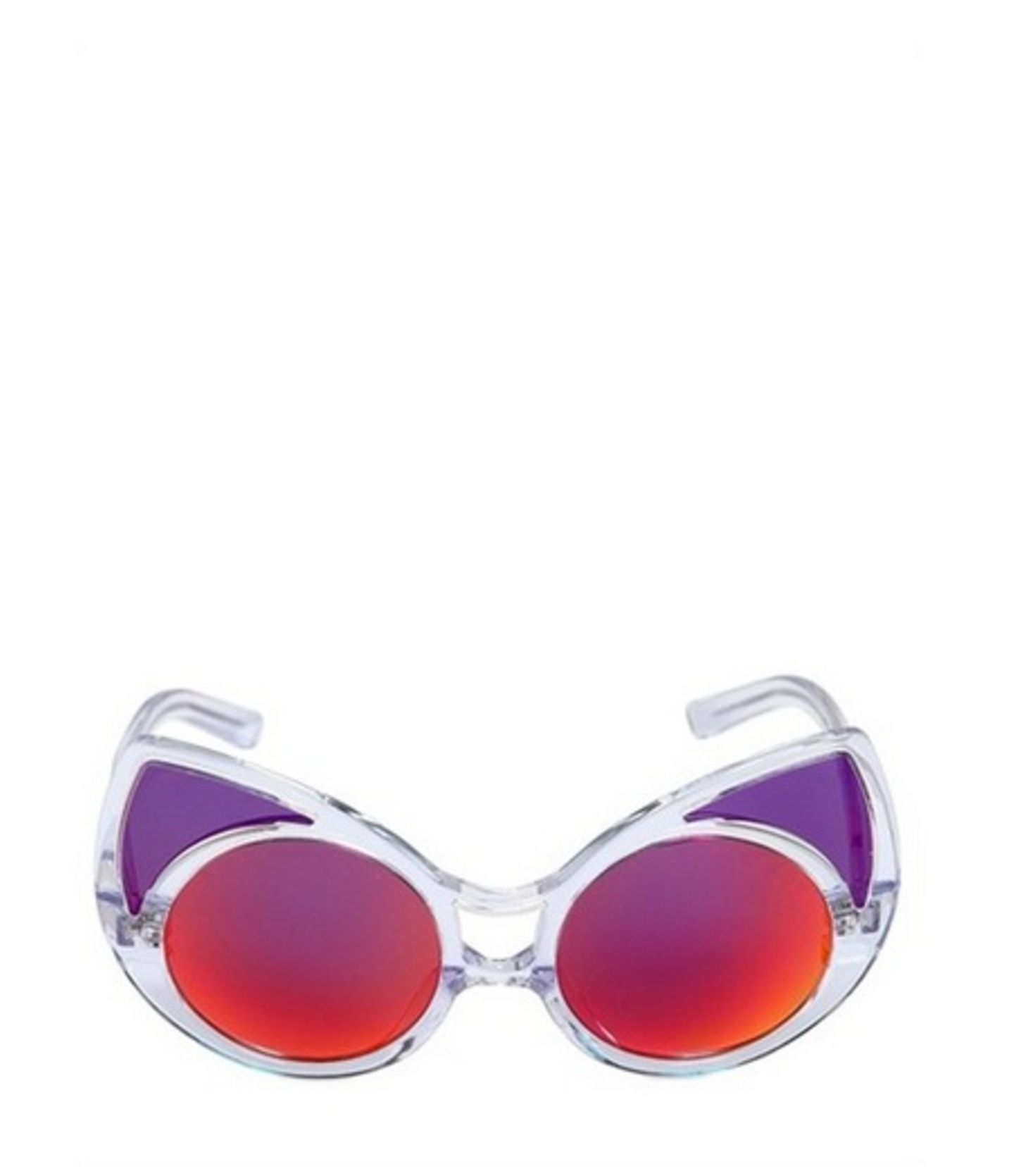 Sommer: Anzeige: Diese Brille ist definitiv ein Eye-Catcher, von Khaleda Rajab + Fahad Al Marzouq, ca. 250 Euro.