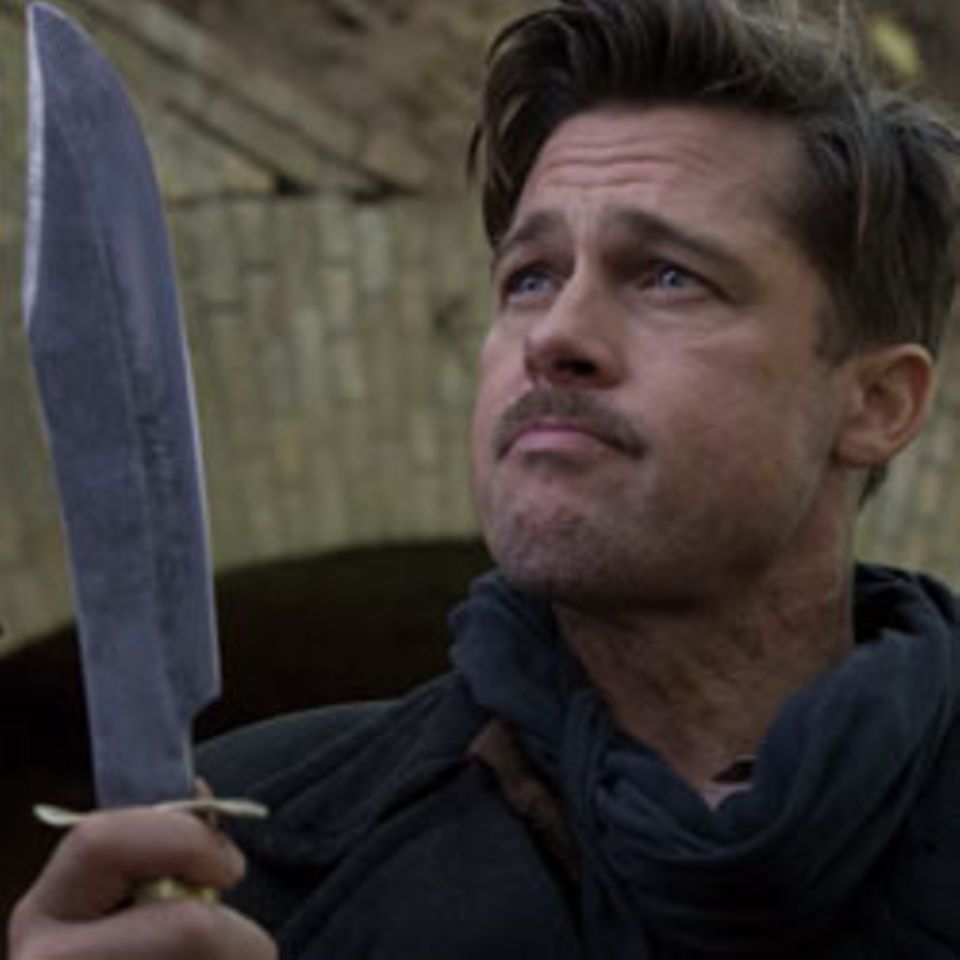 Brad Pitt in "Inglourious Basterds" Brad Pitt in "Inglourious Basterds"