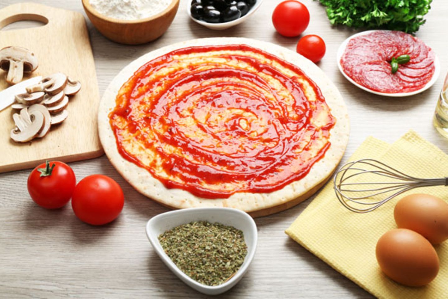 Gesund Essen Diese 50 Zutaten Machen Eure Pizza Gesunder Brigitte De