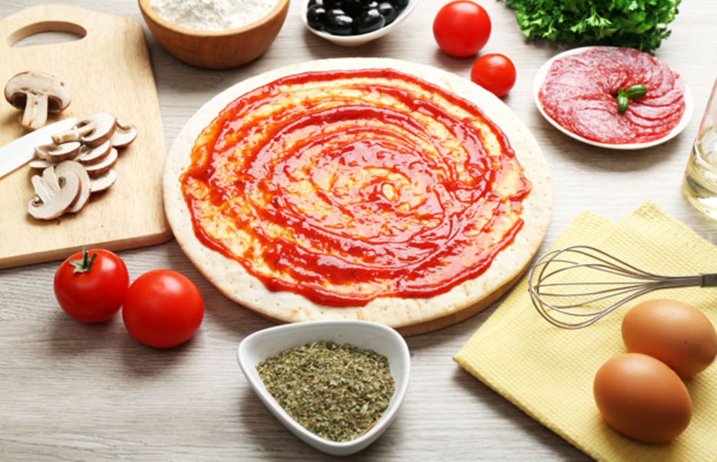 Gesund Essen Diese 50 Zutaten Machen Eure Pizza Gesunder Brigitte De