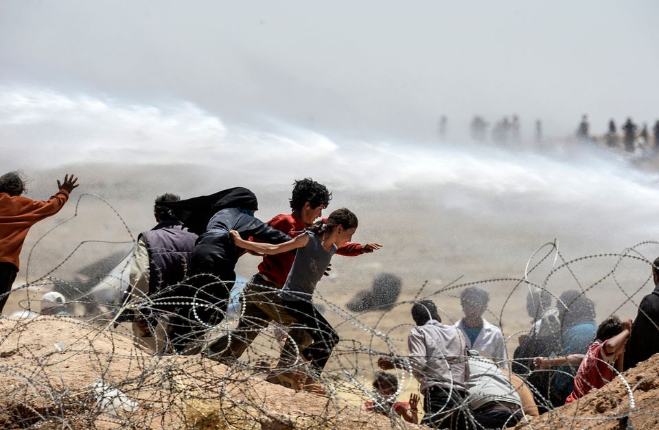 Ehrenvolle Erwähnung: Flucht durch den Stacheldraht - Grenze Syrien/Türkei