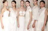 "White Iris" von Kaviar Gauche - eine Blume inspirierte zu diesen Hochzeitskleidern