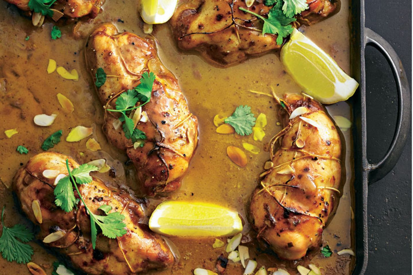 Gefullte Hahnchenbrust Mit Feigen Und Krautercouscous Brigitte De