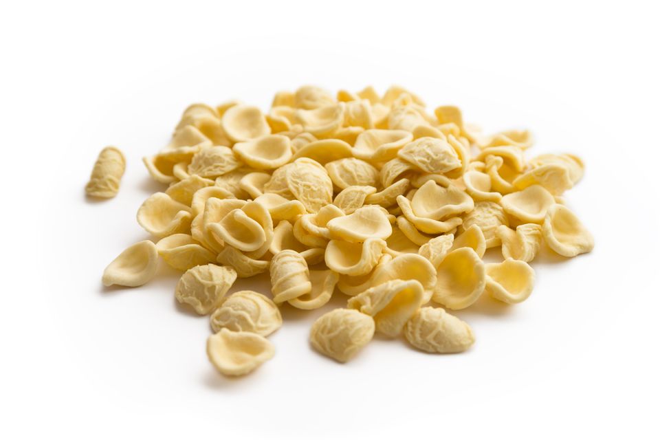 Orecchiette Nudeln Orecchiette: außergewöhnliche Muschelformen