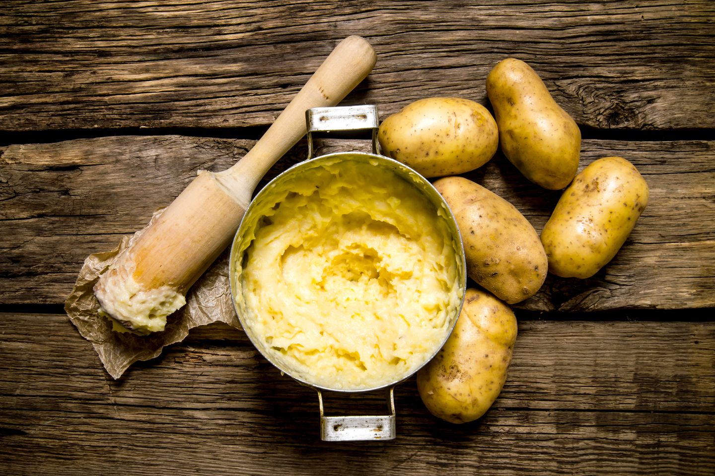 Kartoffelbrei selber machen: selbstgestampfter schmeckt es am besten