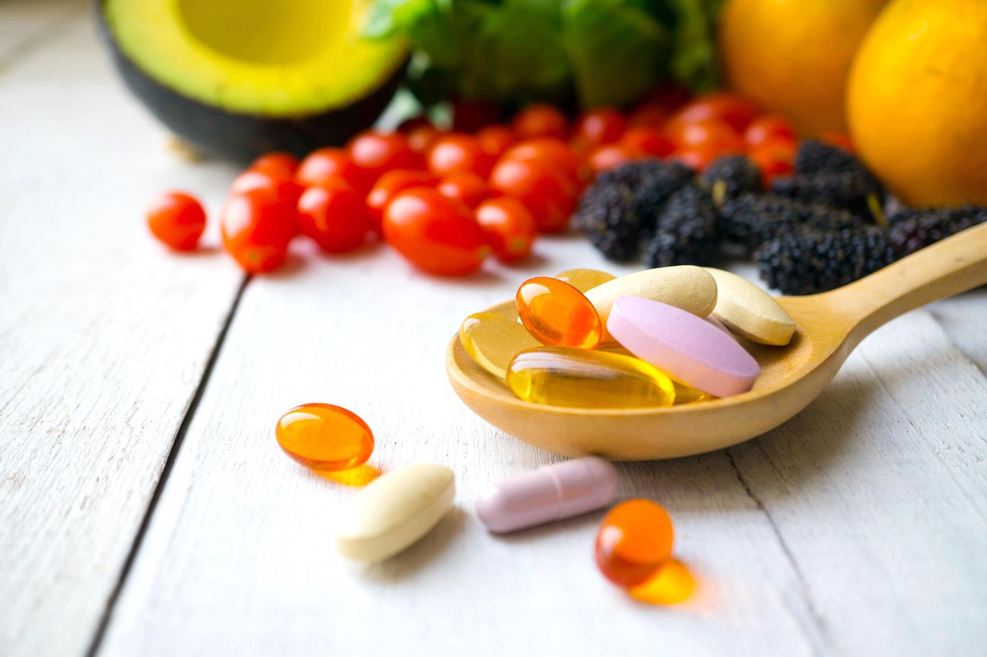 Vitamin D-Mangel: Obst, Gemüse und Tabletten