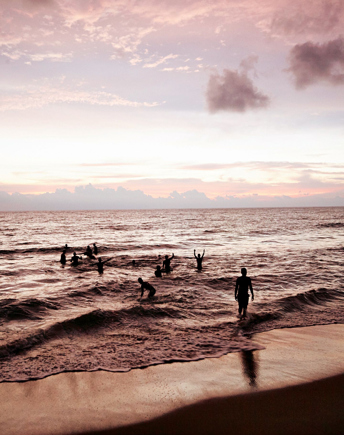 Sri Lanka Ostküste Sonnenuntergang