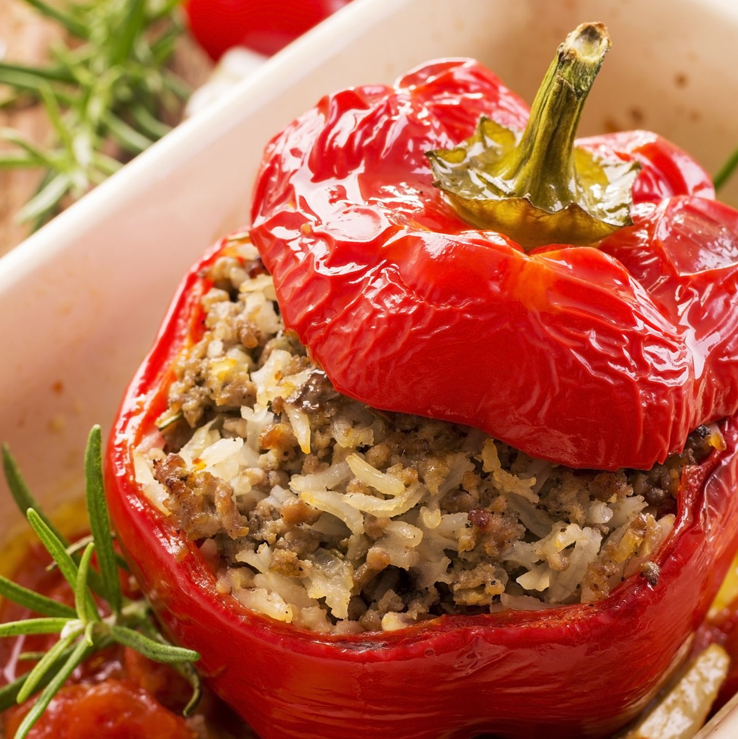 Smash doppelt Es gibt einen Trend gefüllte paprika mit hackfleisch wie ...