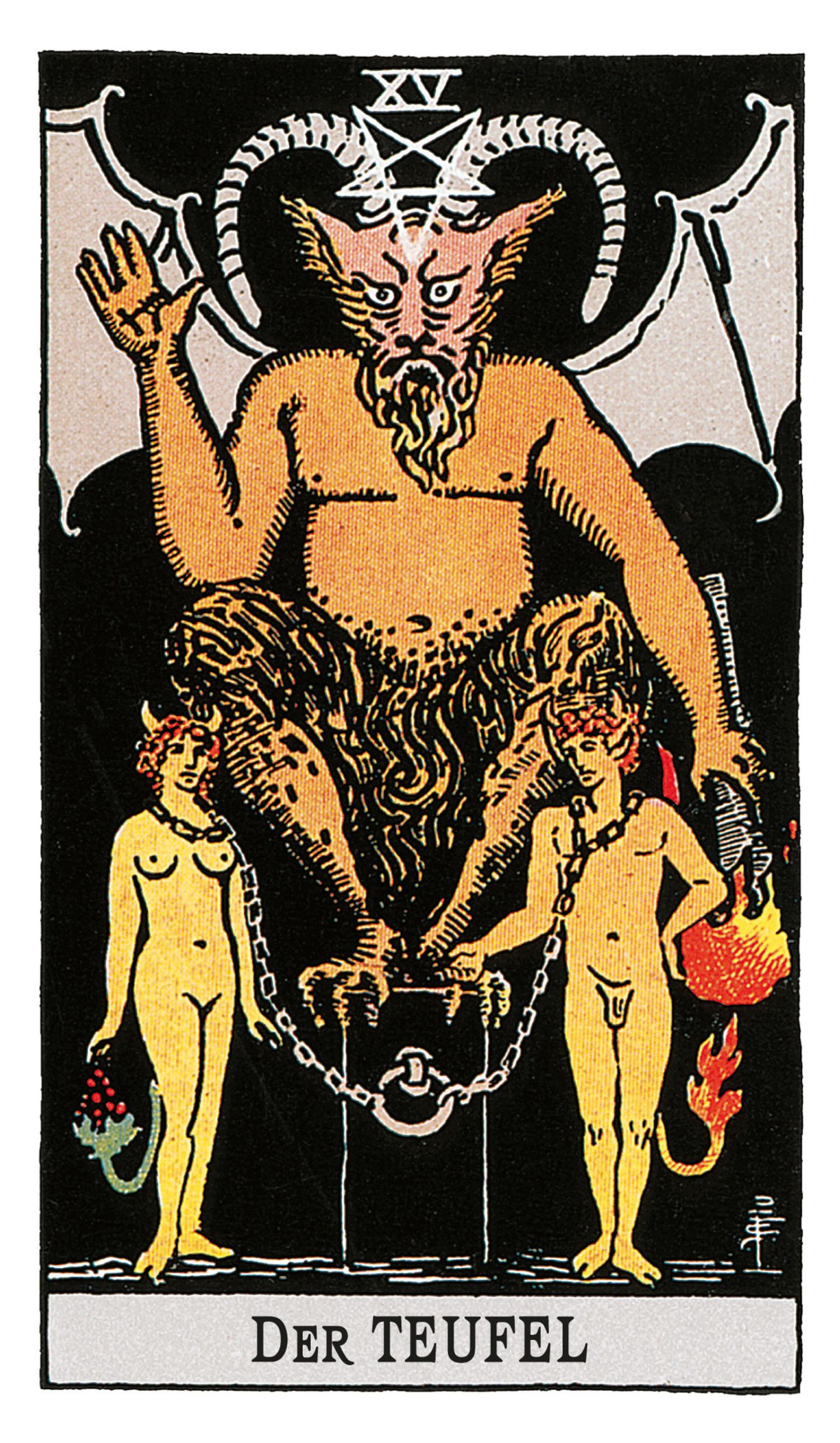 Tarotkarte Der Teufel
