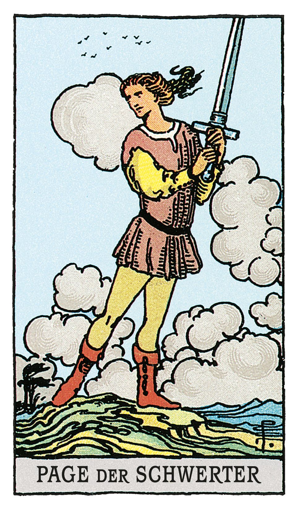 Der Bube der Schwerter deine Tarotkarte BRIGITTE.de