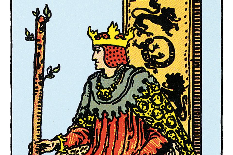Der König der Stäbe deine Tarotkarte BRIGITTE.de