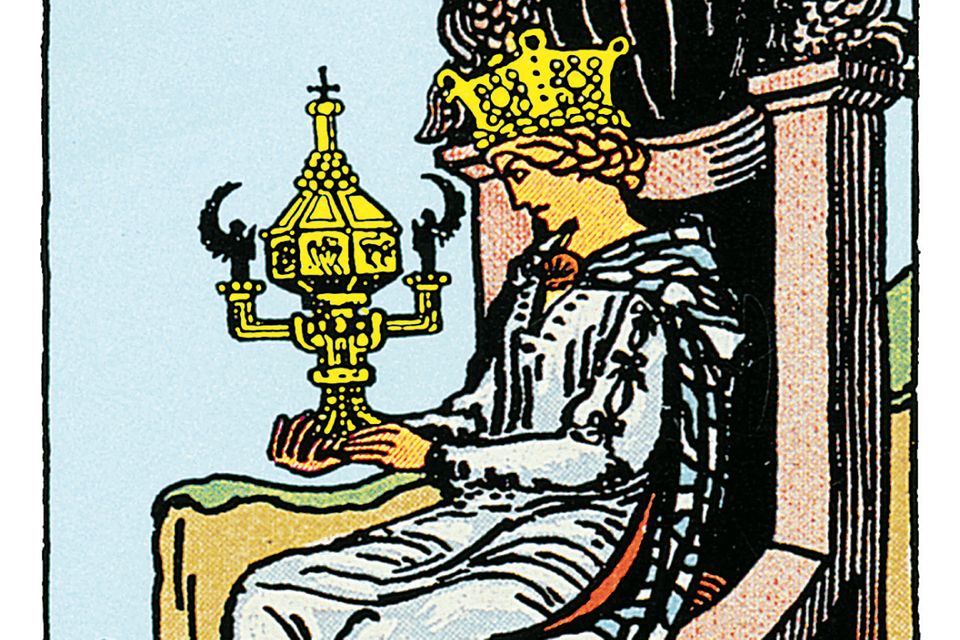 Tarotkarte Königin der Kelche