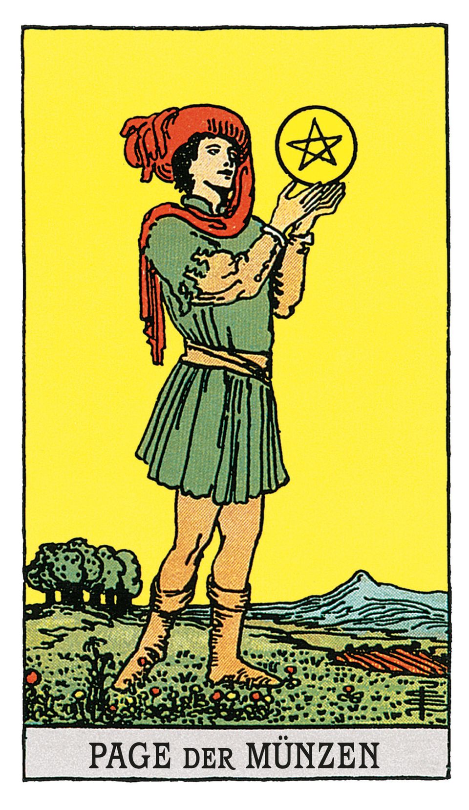 Der Bube der Münzen deine Tarotkarte BRIGITTE.de