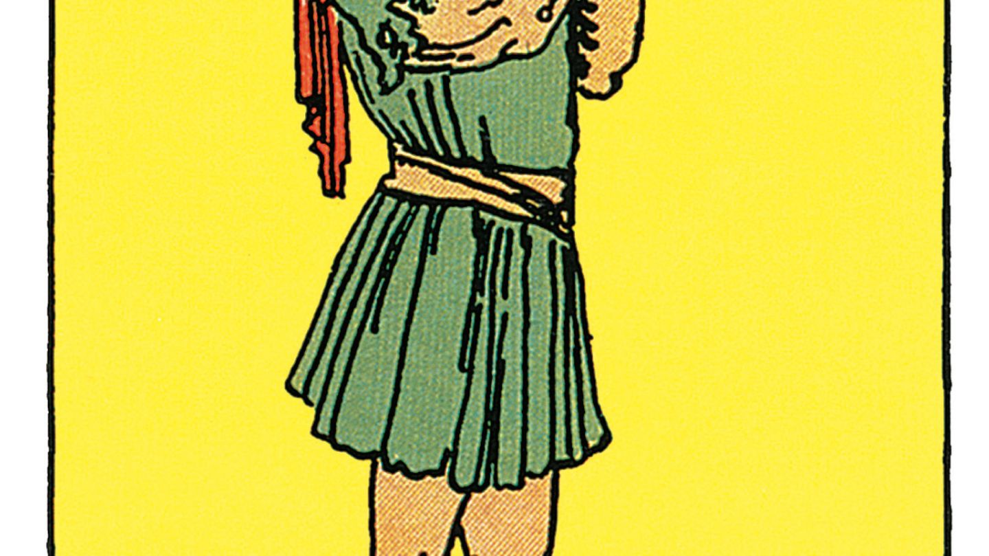 Der Bube Der Munzen Deine Tarotkarte Brigitte De