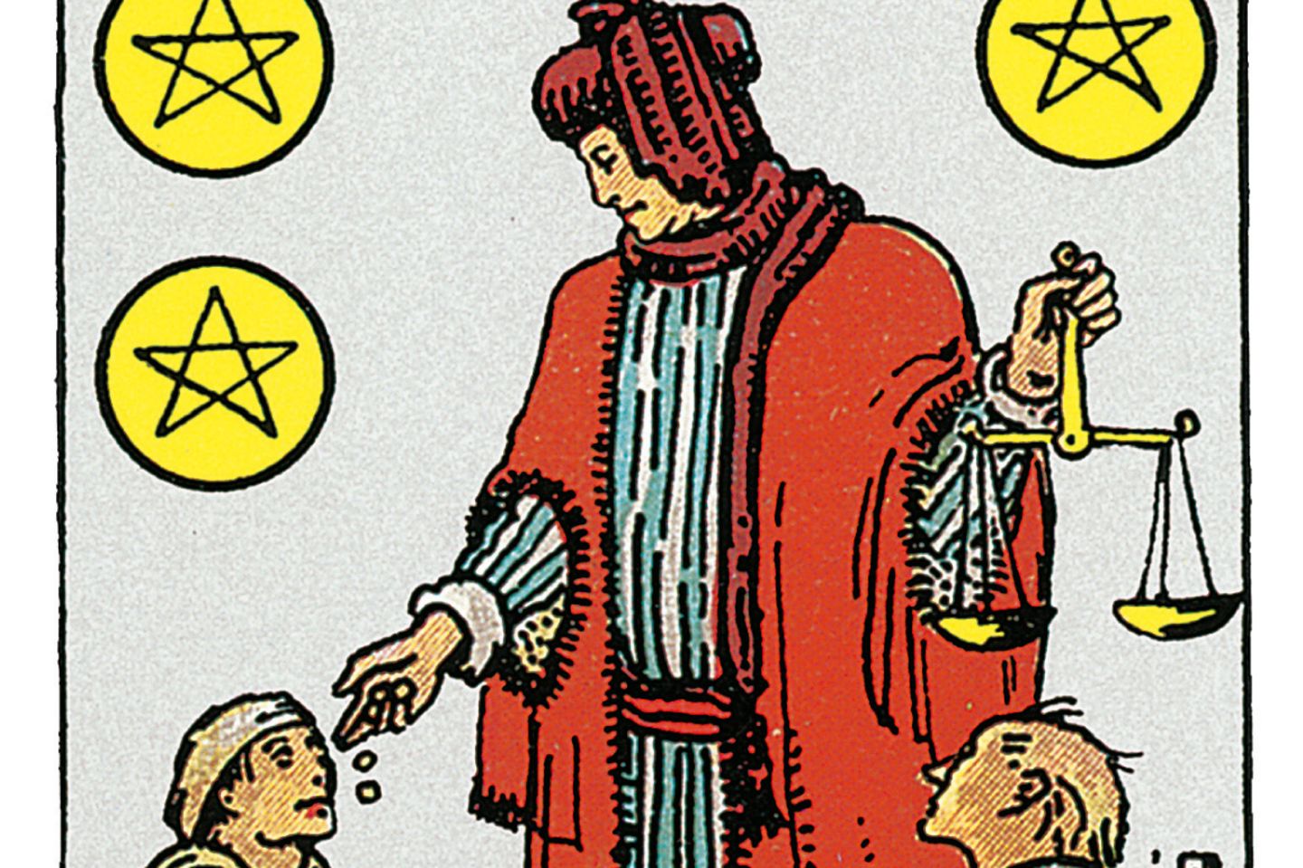 Sechs der Münzen deine Tarotkarte BRIGITTE.de