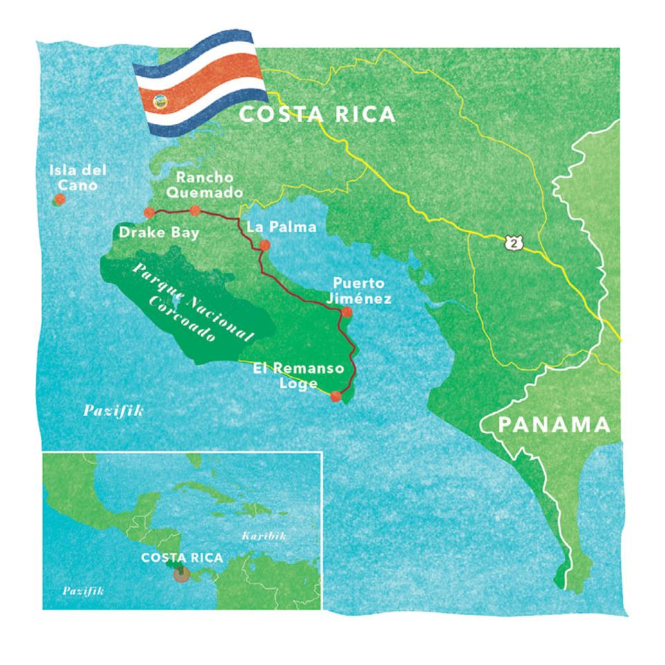 Ökotourismus: Osa – die wilde Halbinsel von Costa Rica