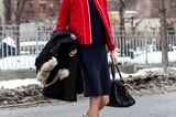 Rot! Auch ein sportlicher Athleisure-Look macht was her