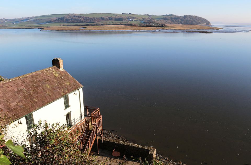 Wales: Das Boathouse von Dylan Thomas