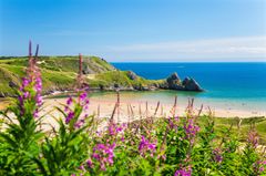 Wales: Die Gower-Halbinsel westlich von Swansea Wales: Die Gower-Halbinsel westlich von Swansea