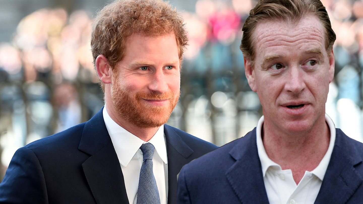 Prince Harry Father James Hewitt. 
