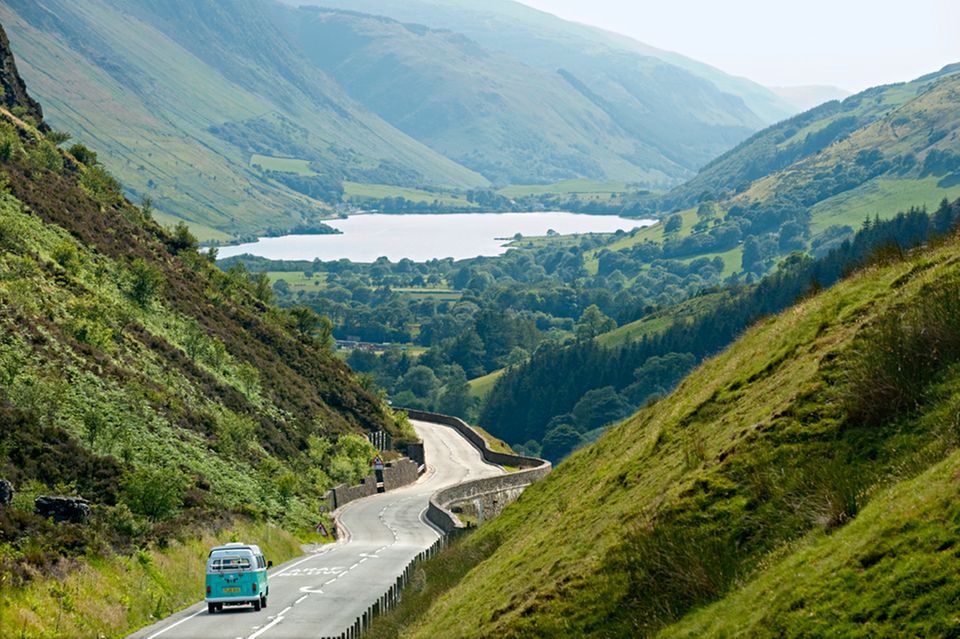 Wales: Fahrt zum Bergsee Tal-y-Llyn