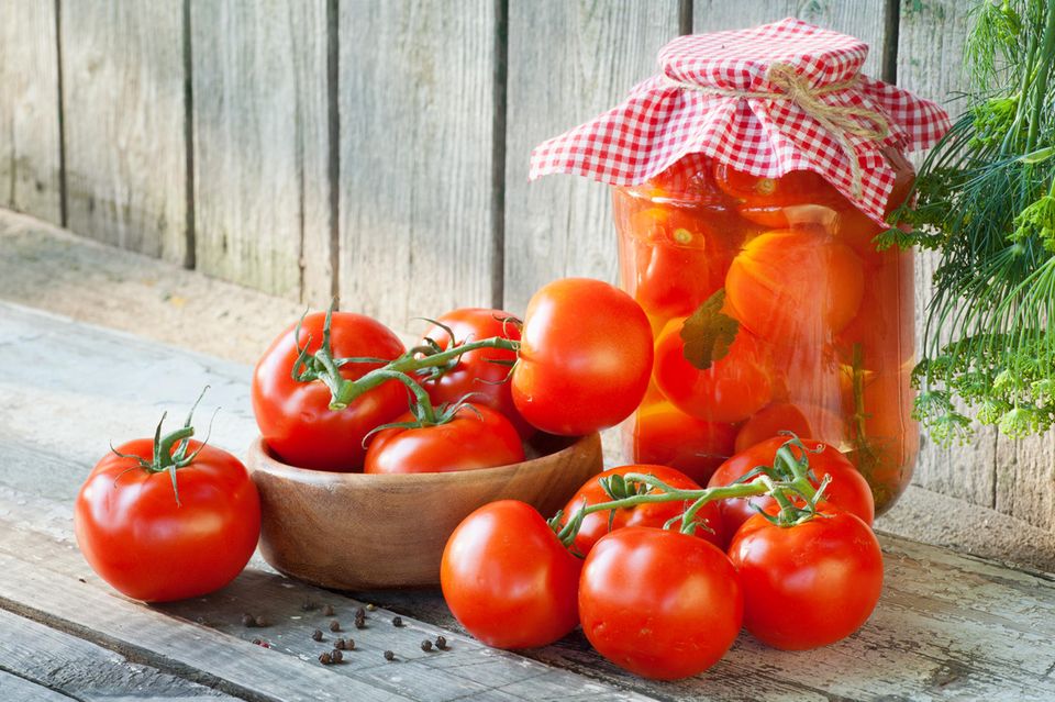 Tomaten einlegen schnell und einfach