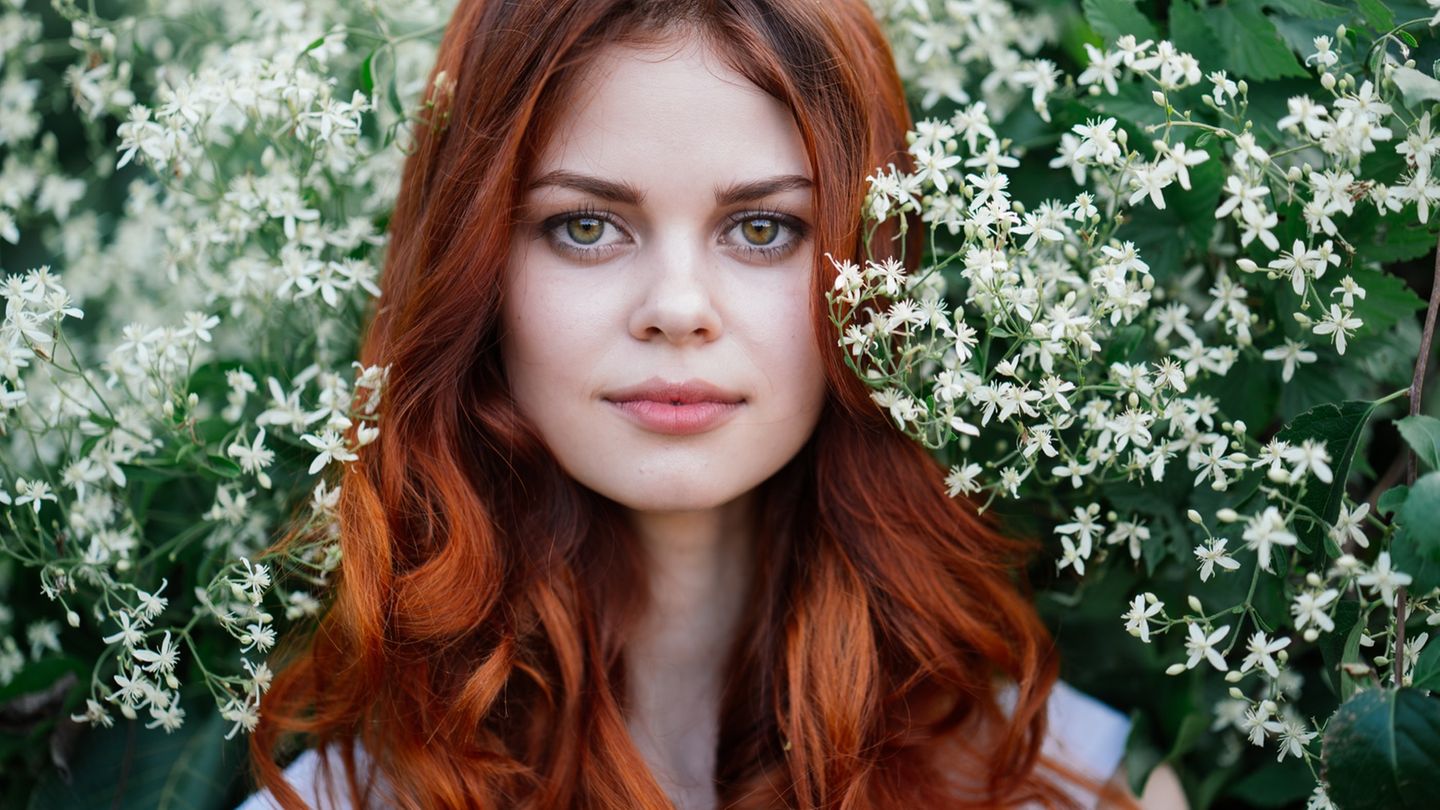 Dunkelbraune haare rot färben ohne blondierung