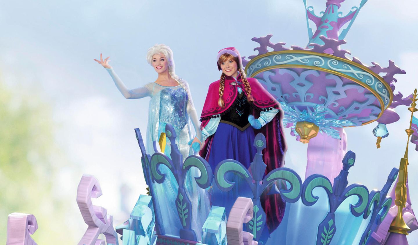 Disneyland, Frozen, Eiskönigin, Anna, Elsa