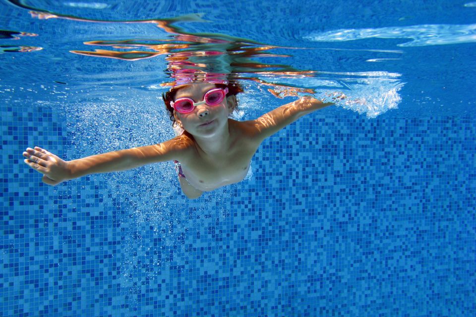 Kinder koennen nicht schwimmen