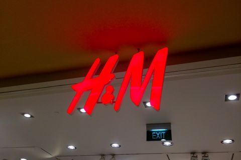H&M Store von Außen