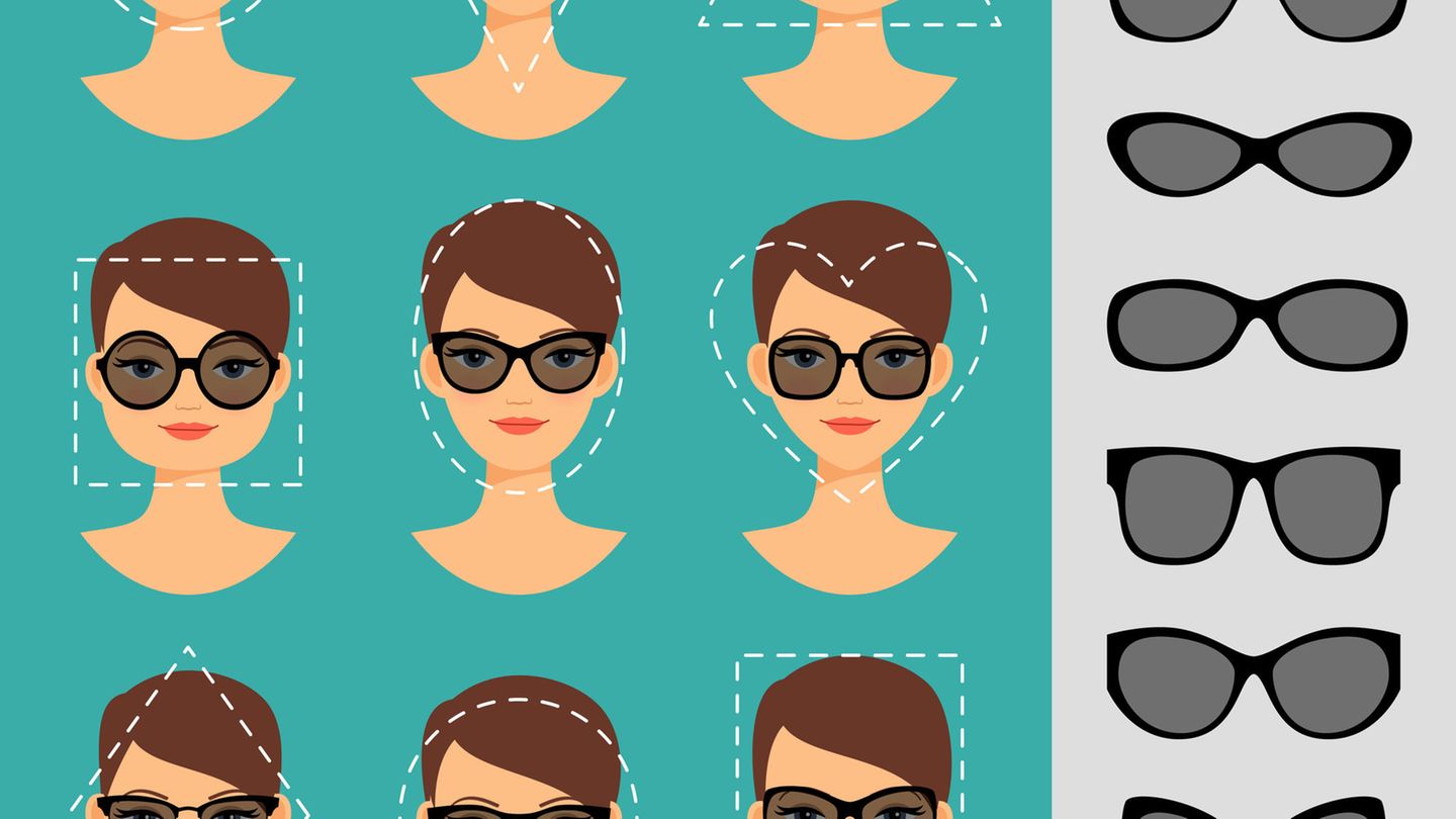 So wählen Sie eine Sonnenbrille für kleine Gesichter