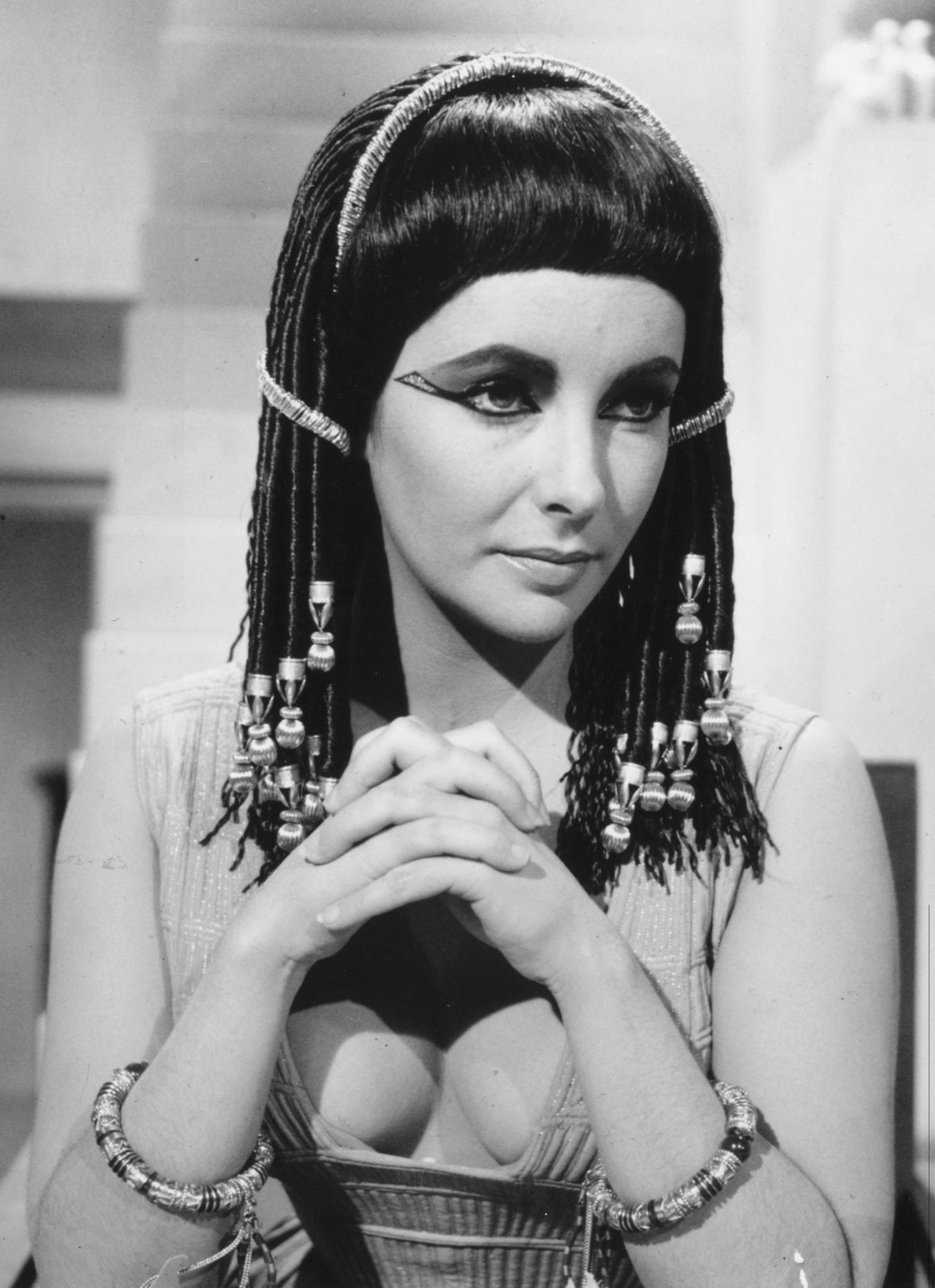 Elizabeth Taylor spielte 1963 in dem Film Cleopatra mit