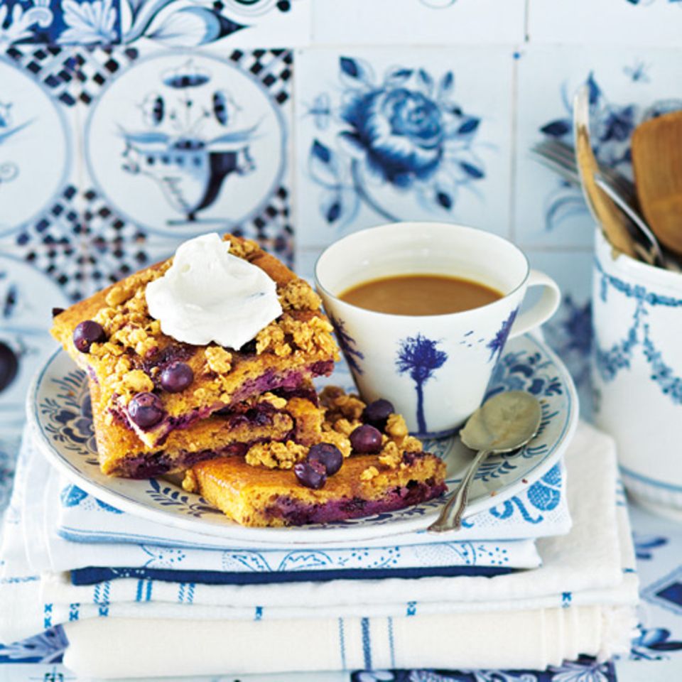 Blaubeer-Becherkuchen Blaubeer-Becherkuchen