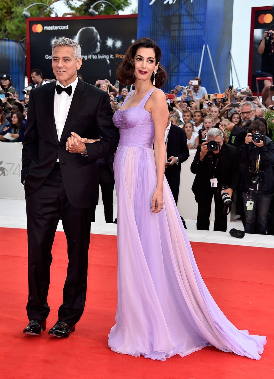 Filmfestspiele von Venedig: George und Amal Clooney