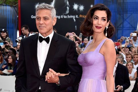 Filmfestspiele von Venedig: George und Amal Clooney