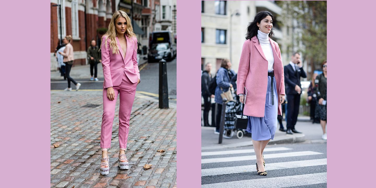 Pantone Frühjahr 2018: Farbe Pink Lavender als Streetstyles