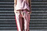 Milan Fashion Week Streetstyle mit pinkem Look