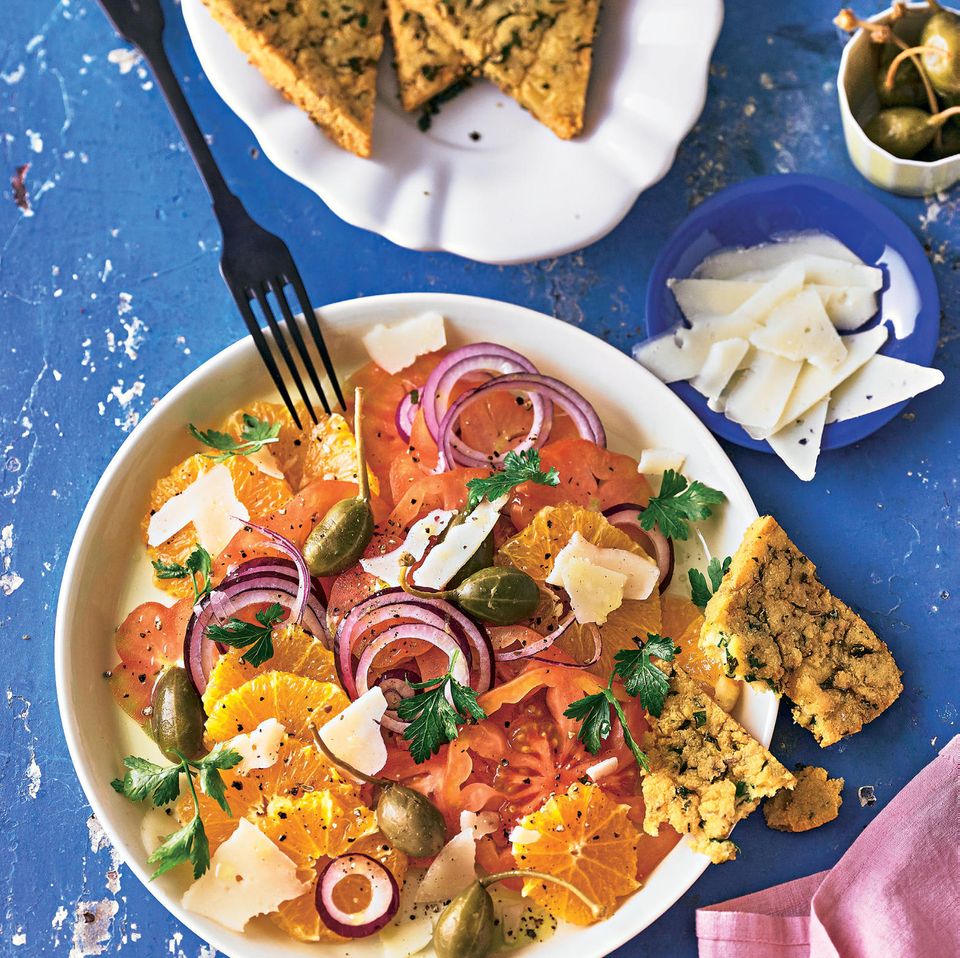 Tomaten-Orangen-Salat