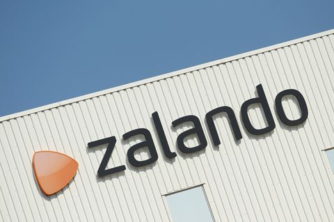 Zalando Logo an Gebäude